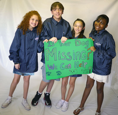 Kudzu Kids Emma, Zach, Melody and Rachel