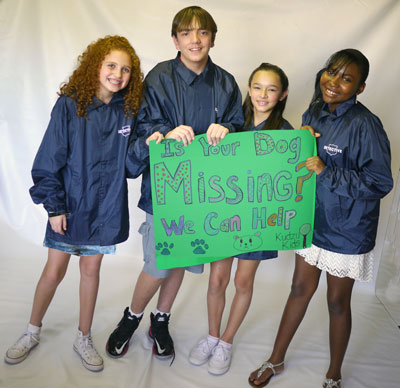 Kudzu Kids Emma, Zach, Melody and Rachel